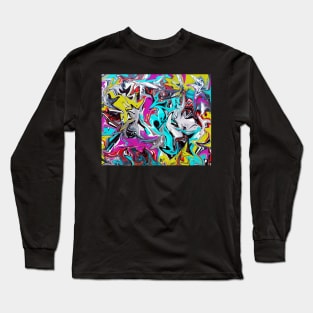 Street style graffiti Long Sleeve T-Shirt